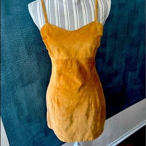 leather dress size 40